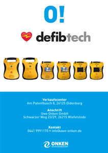 Defibtech Cover des Katalogs